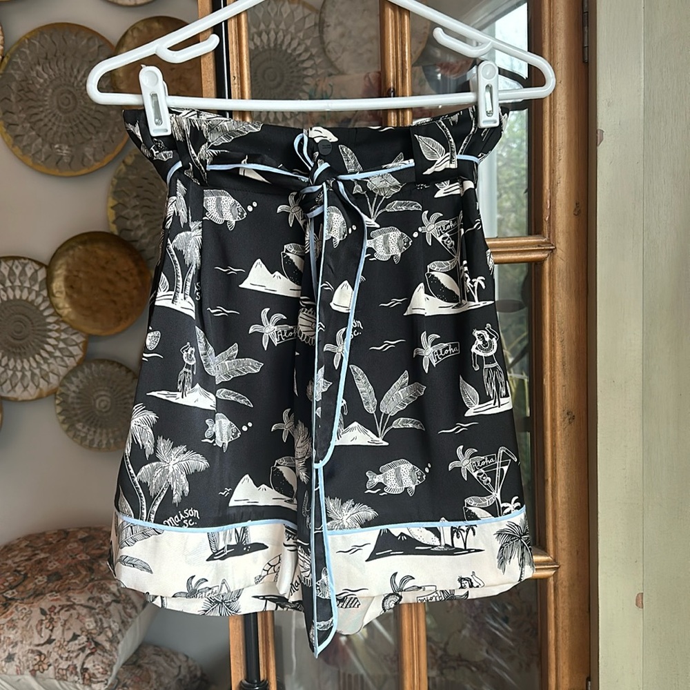 Scotch & Soda tropical shorts Sz small